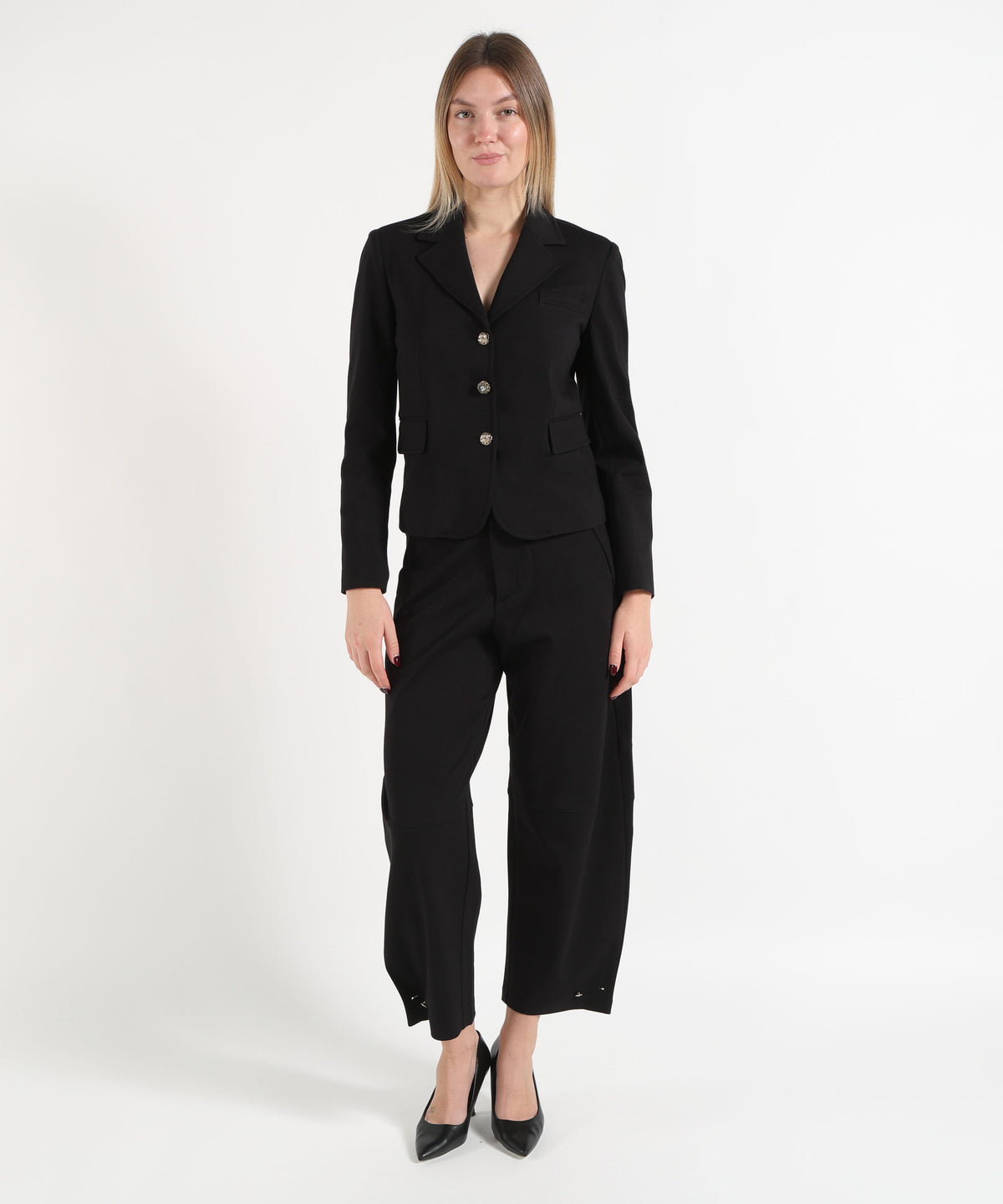 Trousers LIUJO WHITE Nero | LIUJO WHITE