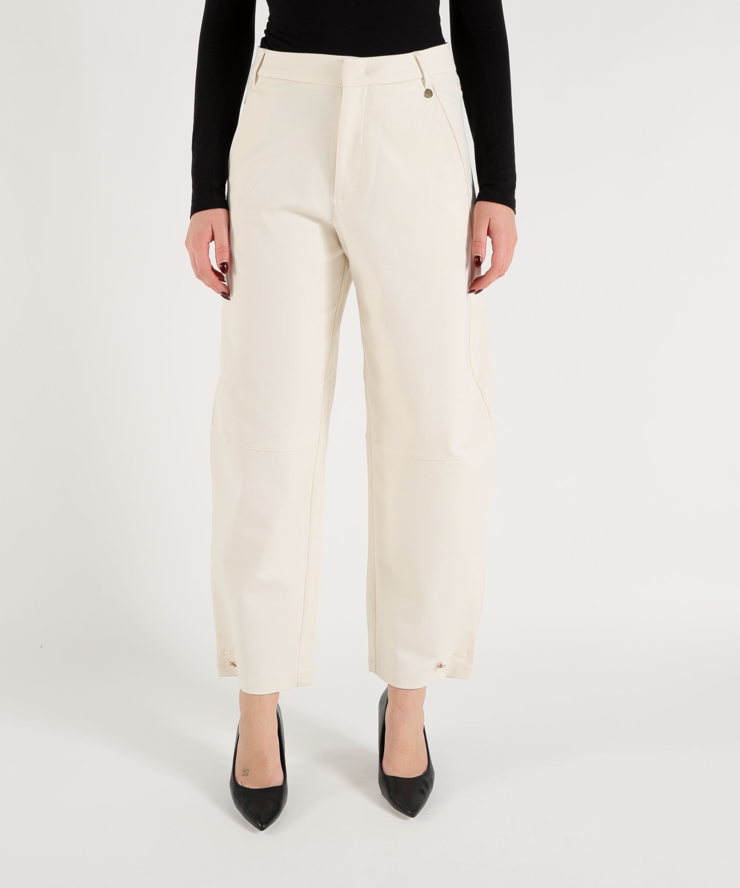 Trousers LIUJO WHITE Ecru | LIUJO WHITE