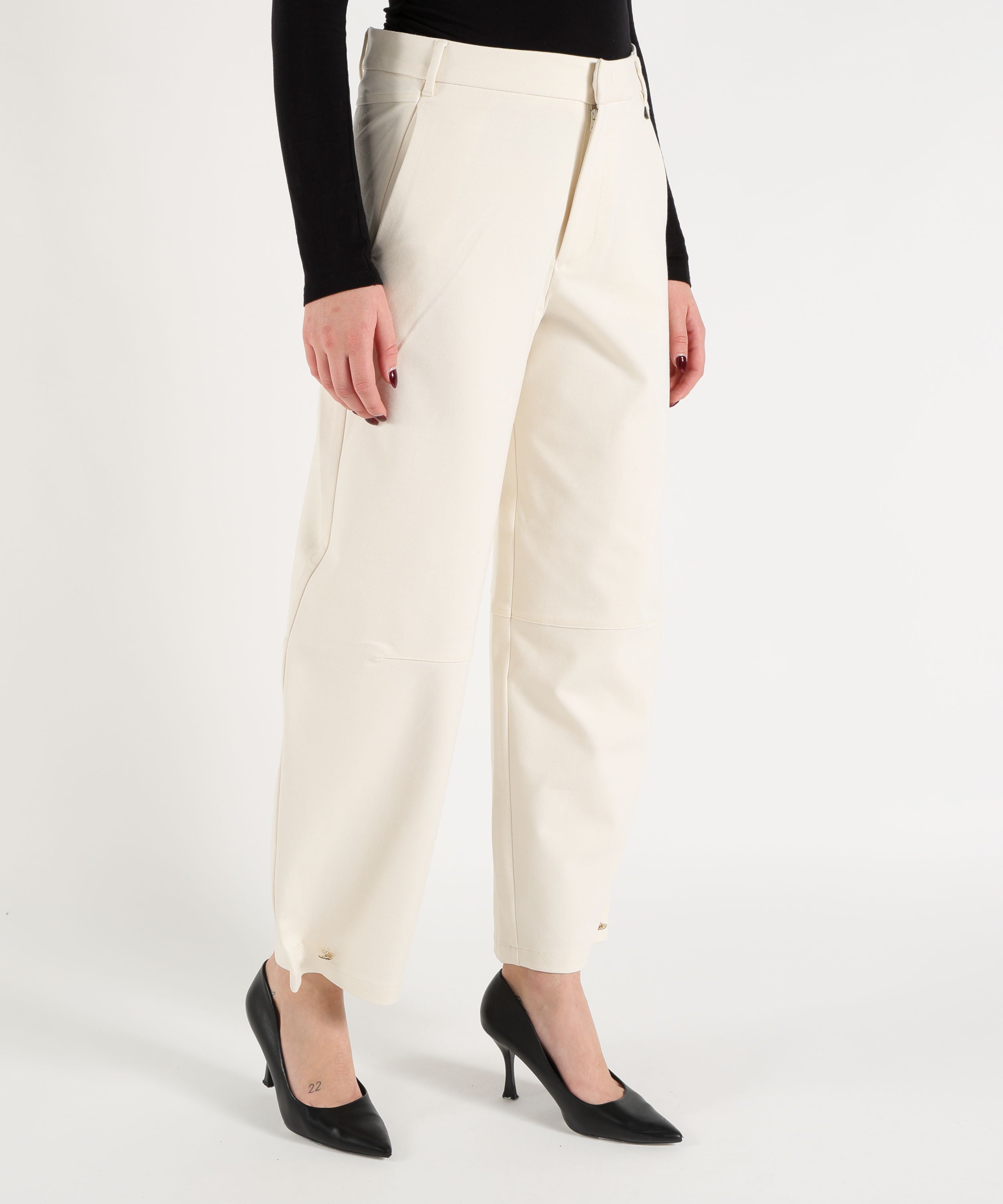 Trousers LIUJO WHITE Ecru | LIUJO WHITE