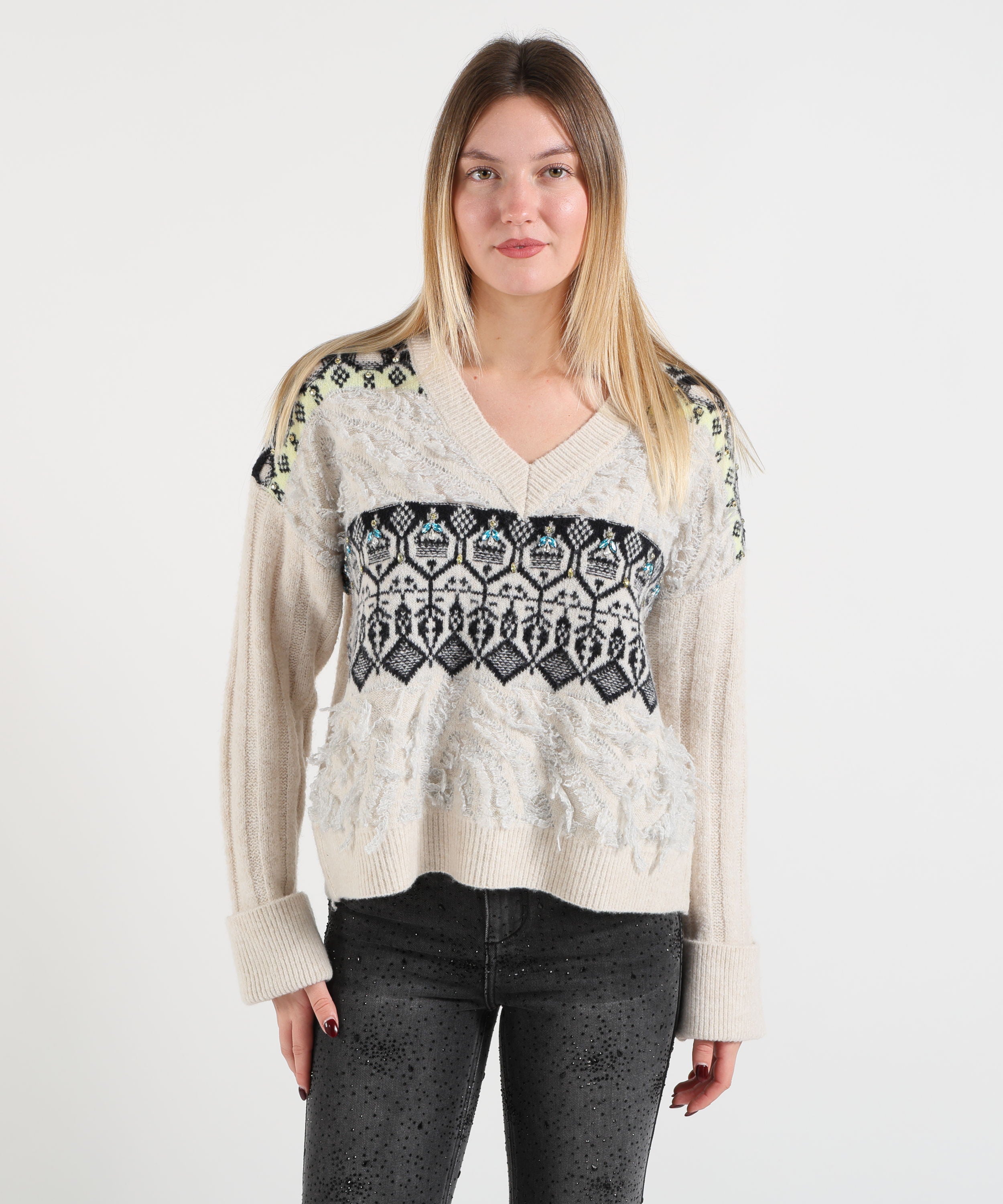 Knitwear LIUJO WHITE Fantasia | LIUJO WHITE