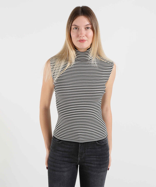 Tank tops MAX MARA studio Bianco/nero | MAX MARA studio