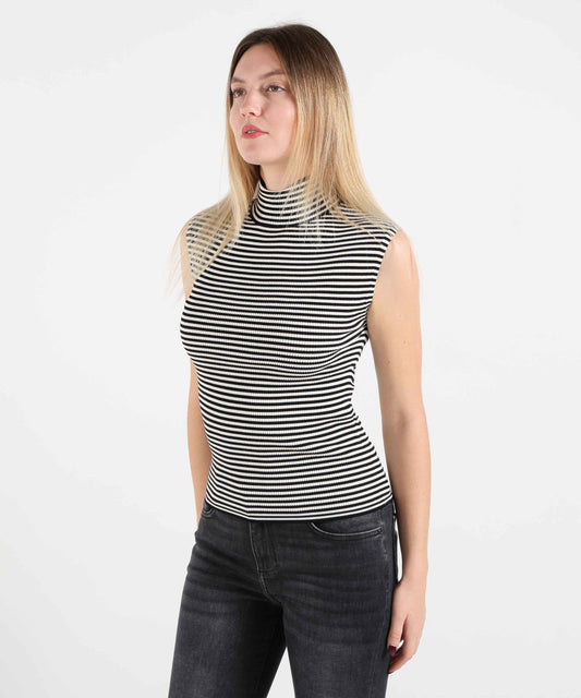 Tank tops MAX MARA studio Bianco/nero | MAX MARA studio