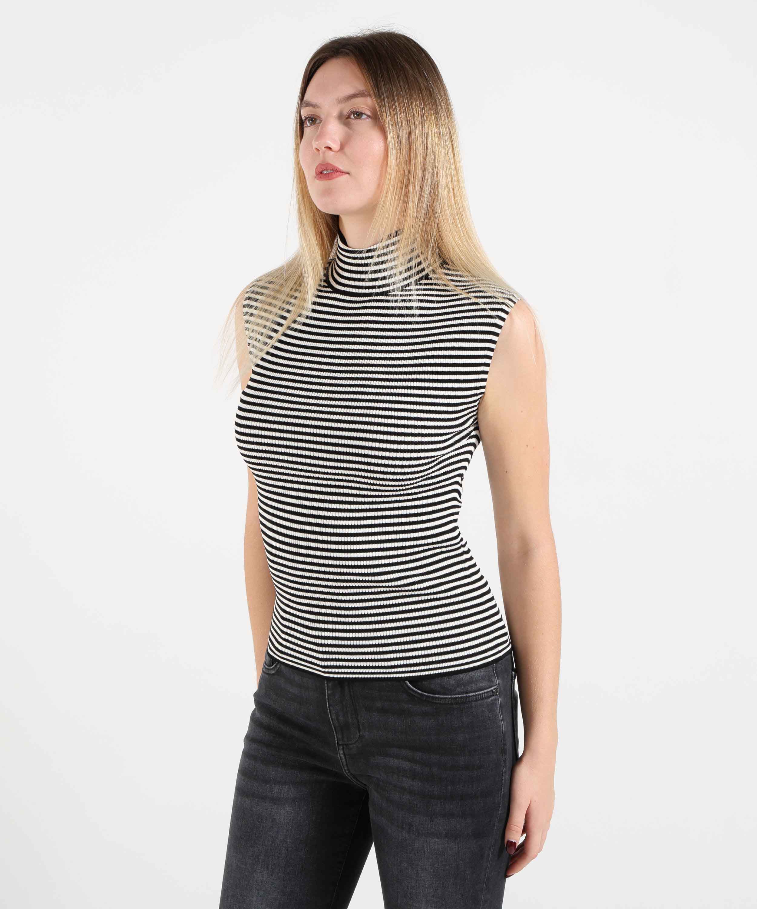 Tank tops MAX MARA studio Bianco/nero | MAX MARA studio