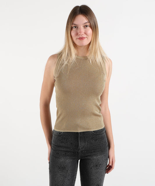 Tank tops MAX MARA studio Oro | MAX MARA studio