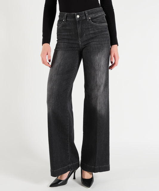 Jeans LIUJO denim Nero | LIUJO denim