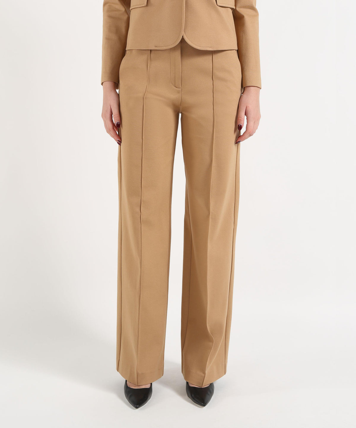 Trousers LIUJO WHITE Cammello | LIUJO WHITE