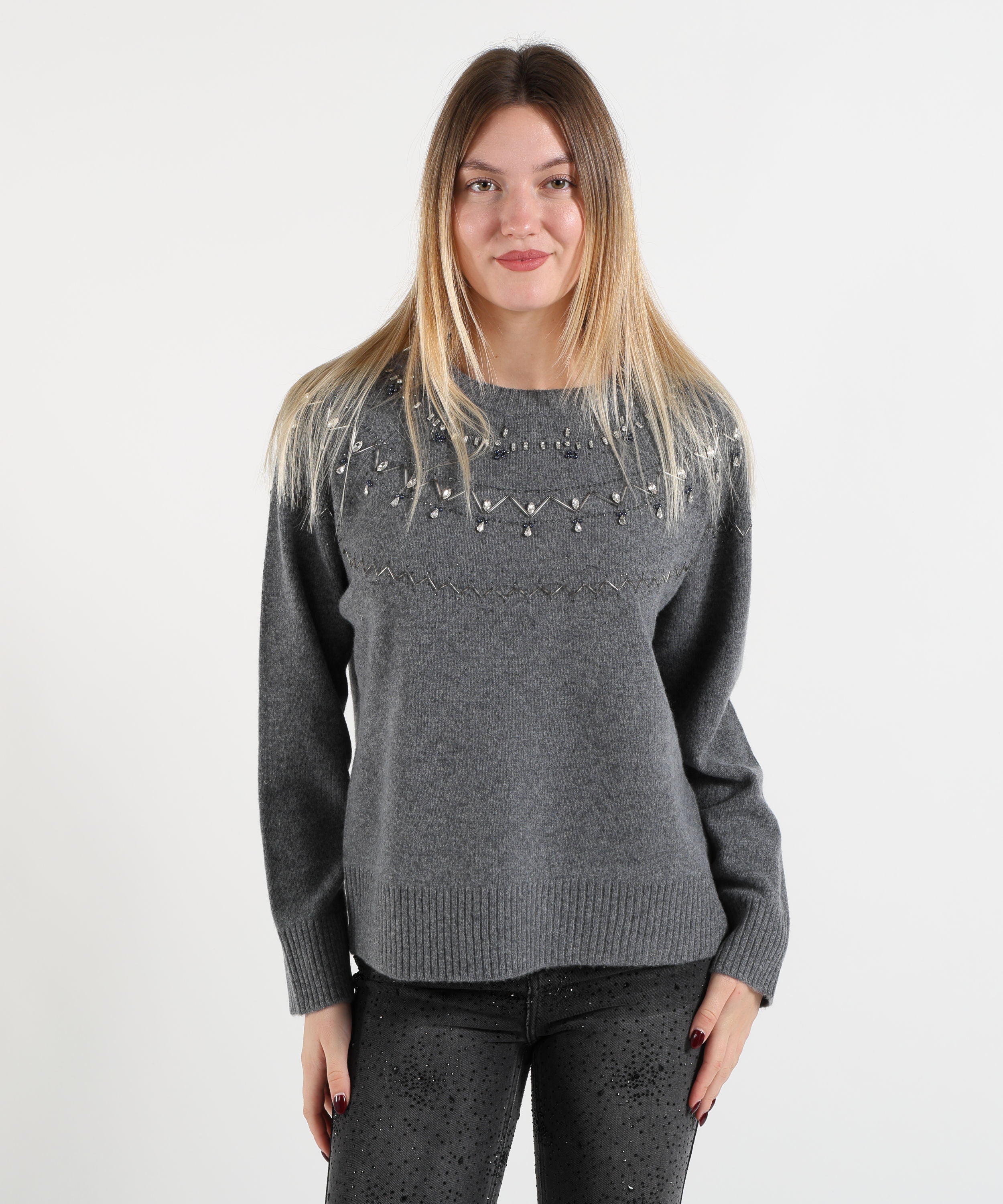 Knitwear LIUJO WHITE Grigio | LIUJO WHITE