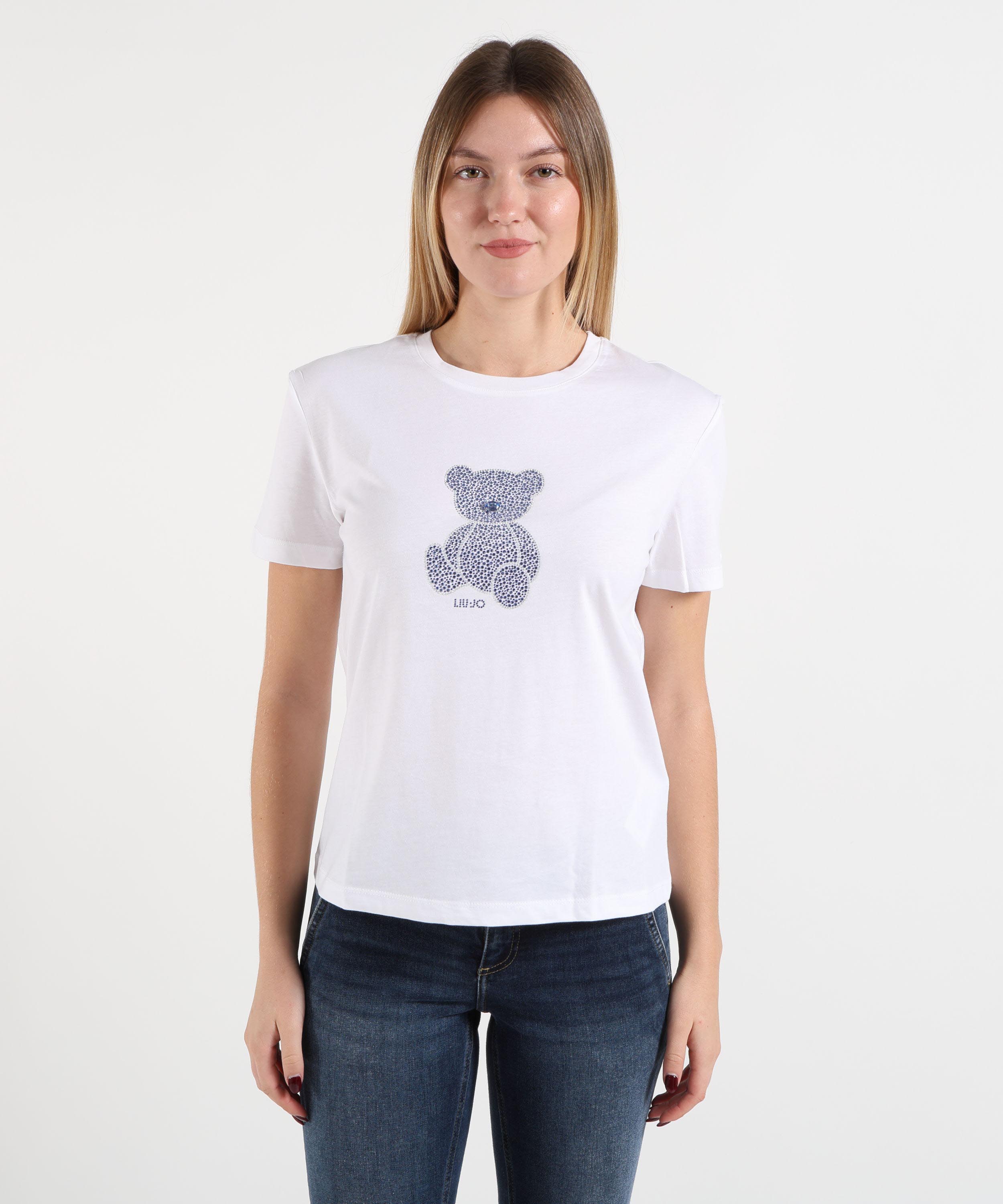 T-shirts LIUJO WHITE Bianco/orso | LIUJO WHITE