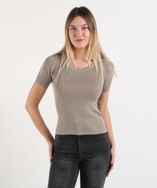 T-shirts MAX MARA studio Champagne | MAX MARA studio