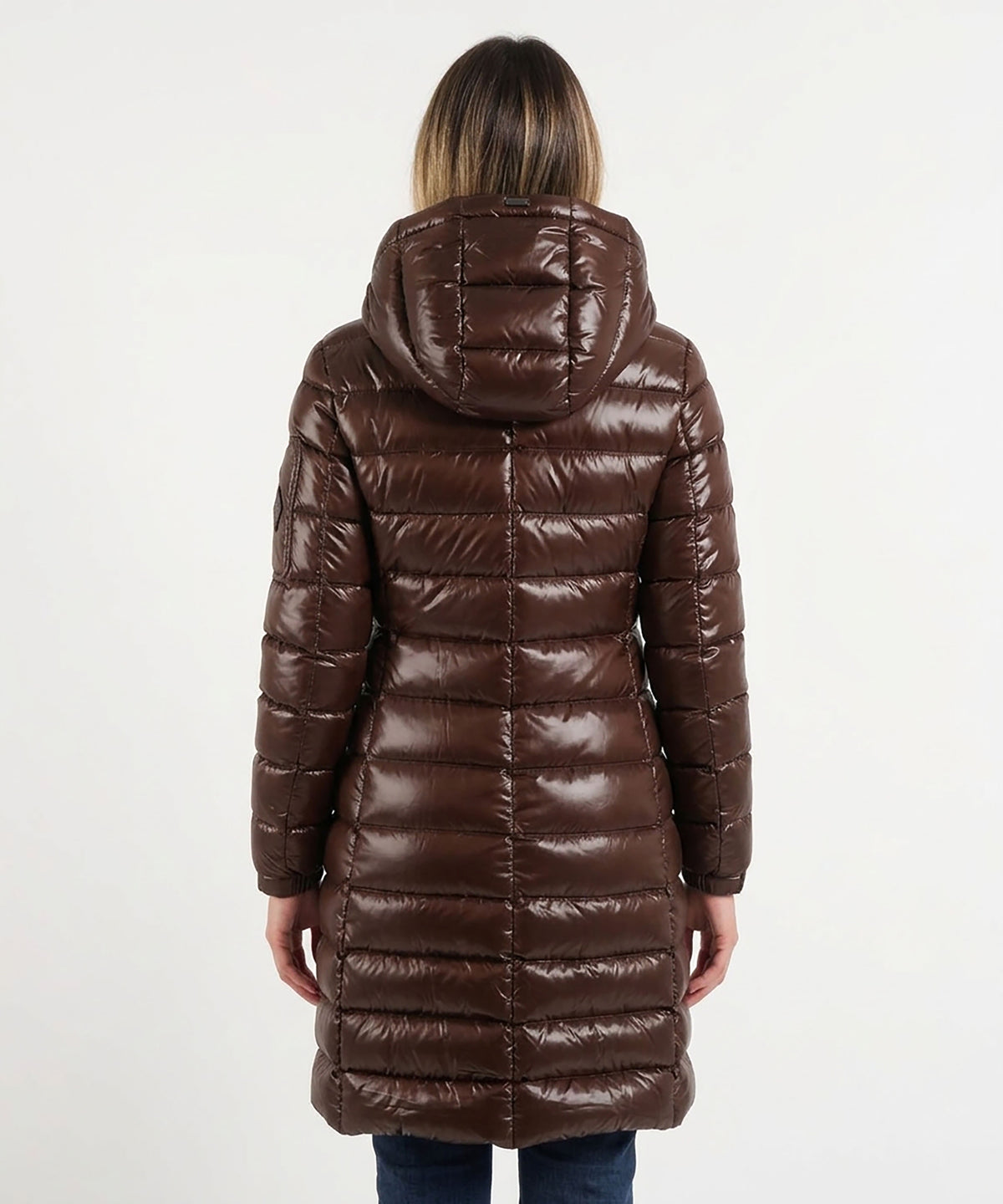 HERNO GIACCONE IN NYLON LUCIDO