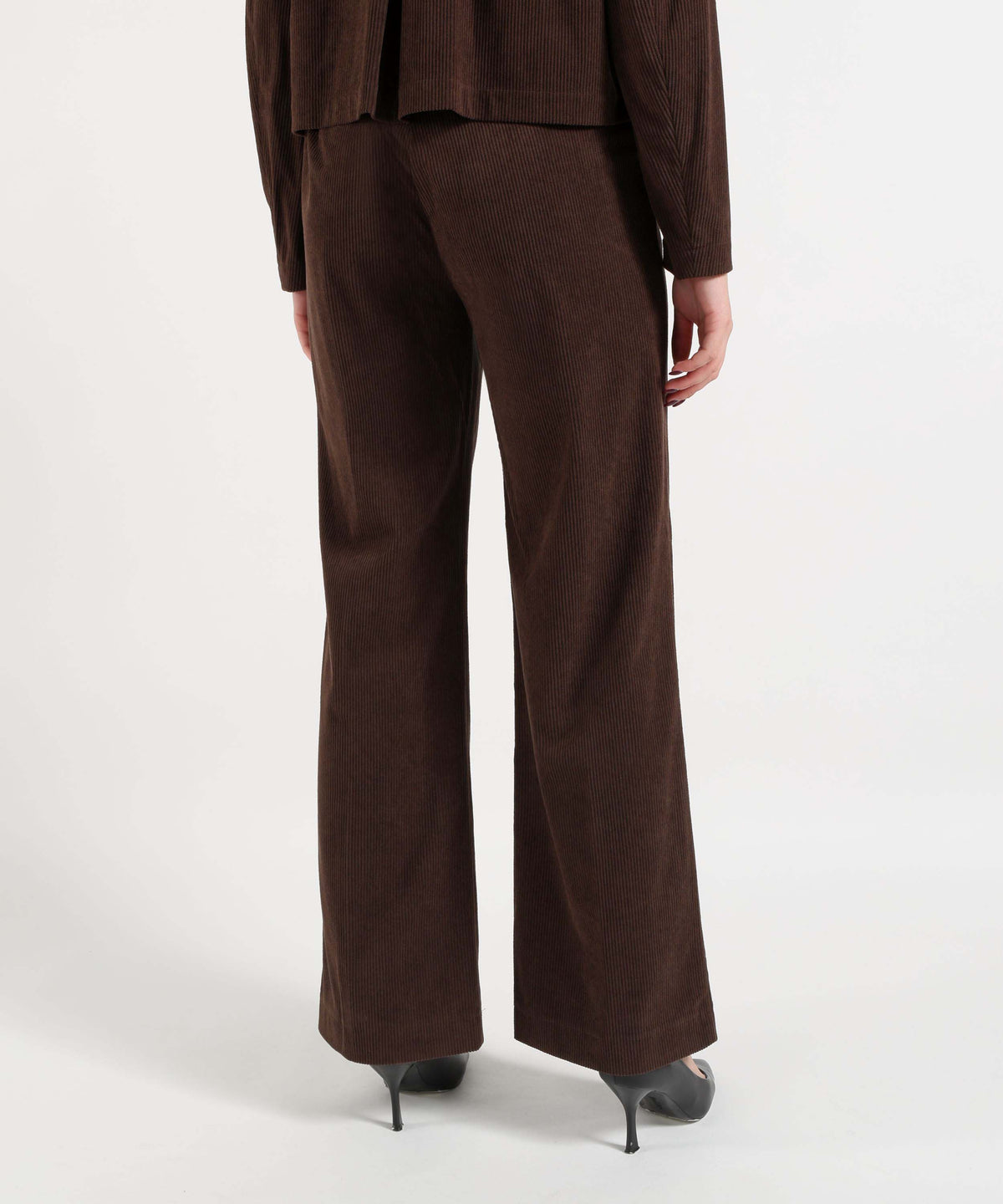 MAIDA MILA Pantalone Ampio in Velluto
