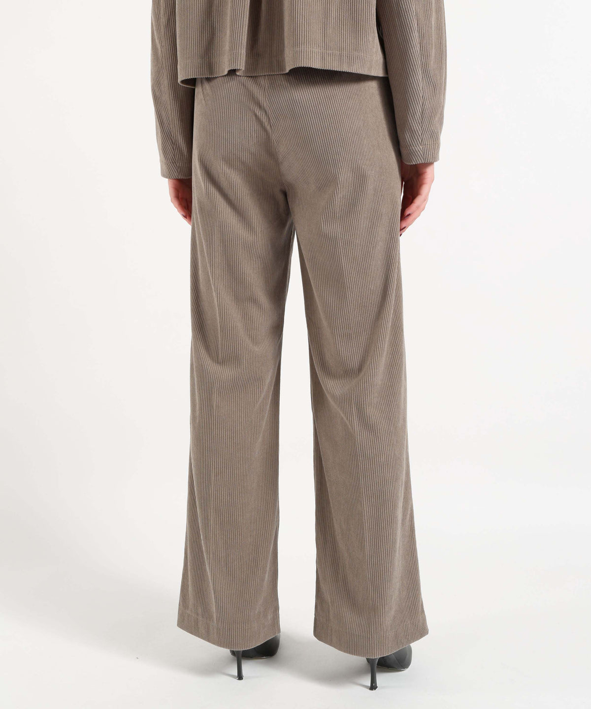 MAIDA MILA Pantalone Ampio in Velluto