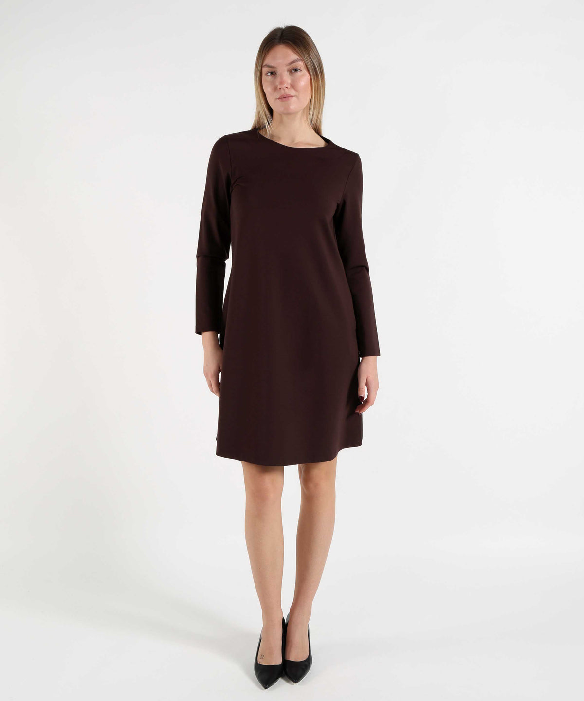 MAIDA MILA Abito Donna Midi Girocollo