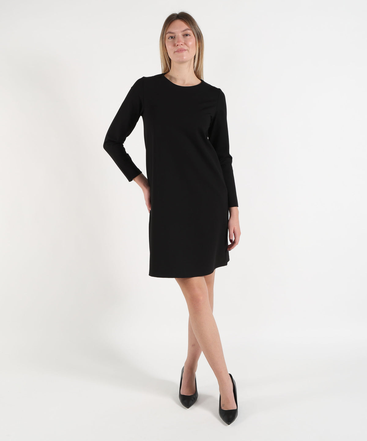 MAIDA MILA Abito Donna Midi Girocollo