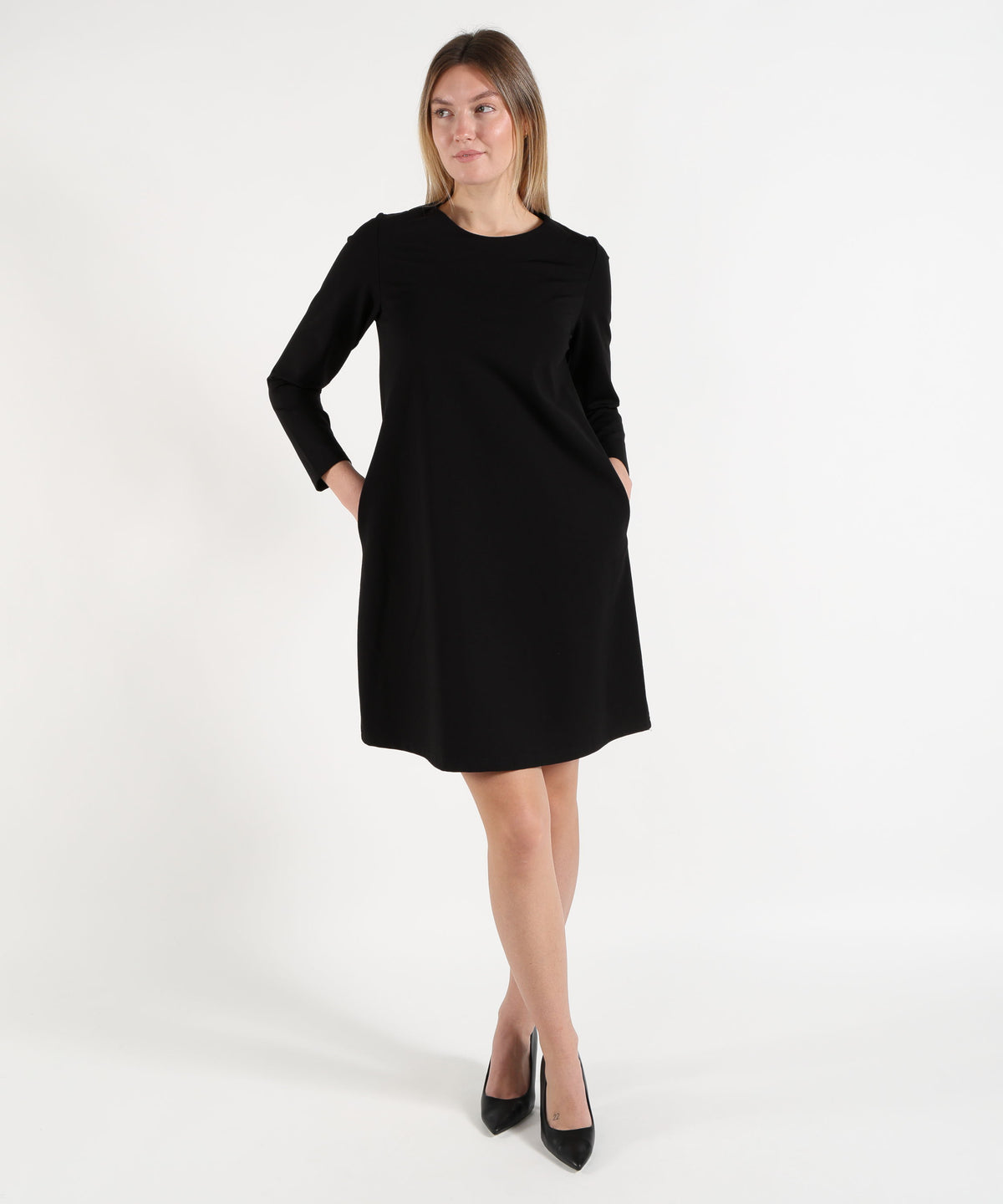 MAIDA MILA Abito Donna Midi Girocollo