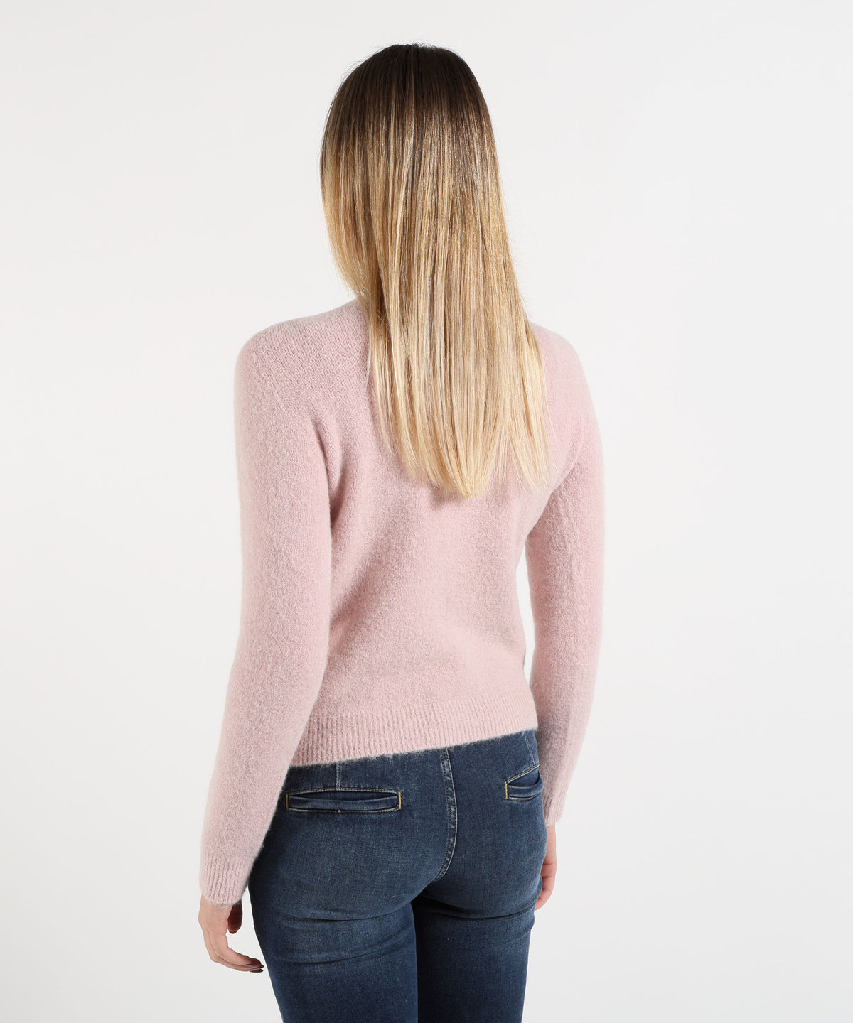 MAIDA MILA Maglione Donna Girocollo in Alpaca