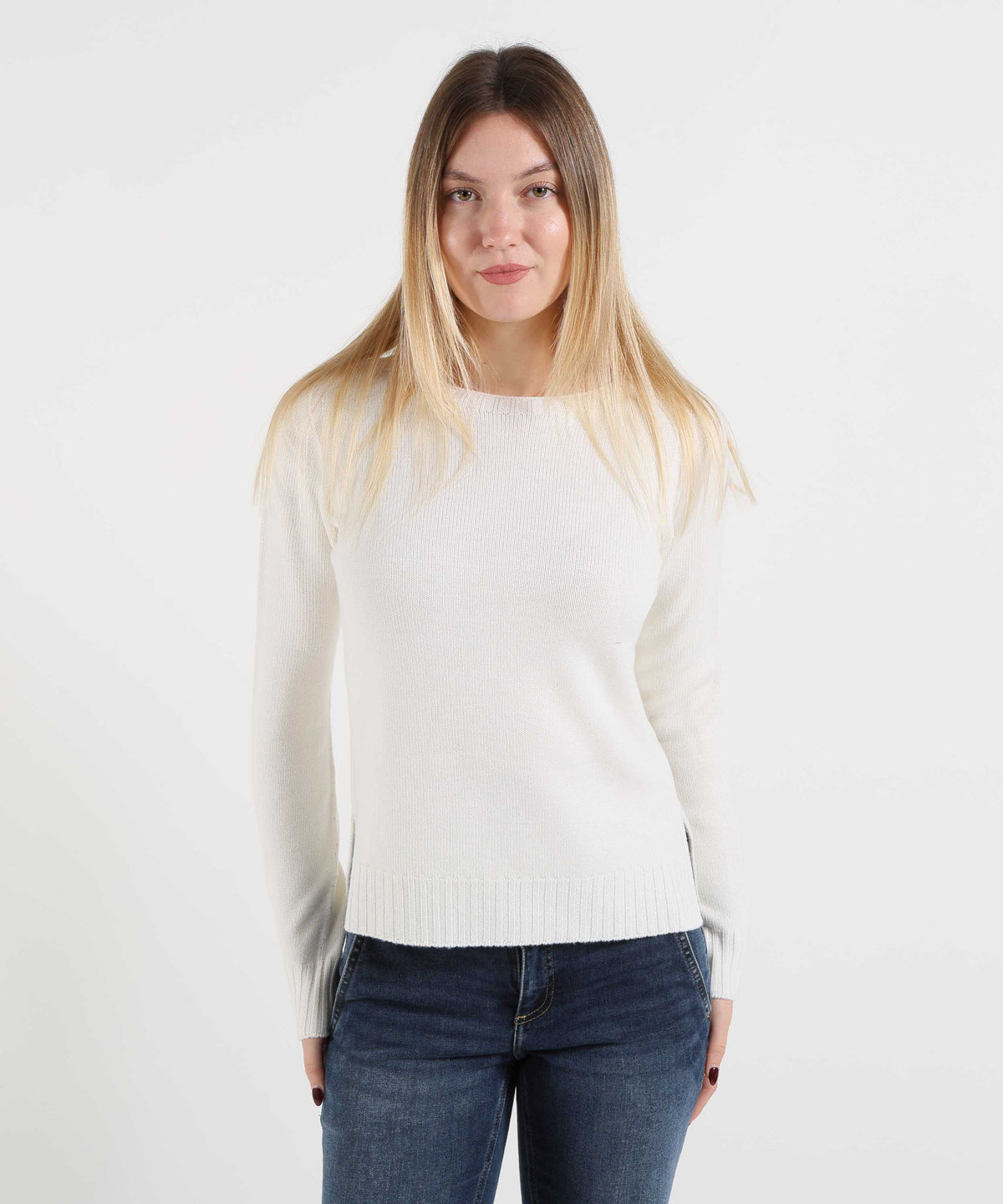 MAIDA MILA Maglione Donna Girocollo in Lana