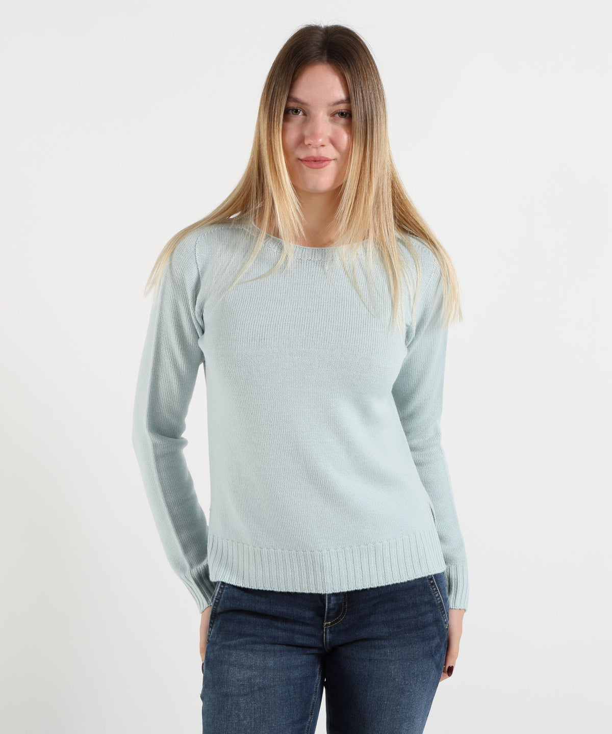 MAIDA MILA Maglione Donna Girocollo in Lana