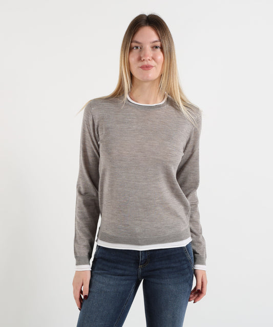 P.A.R.O.S.H. Women's Crew-Neck Top