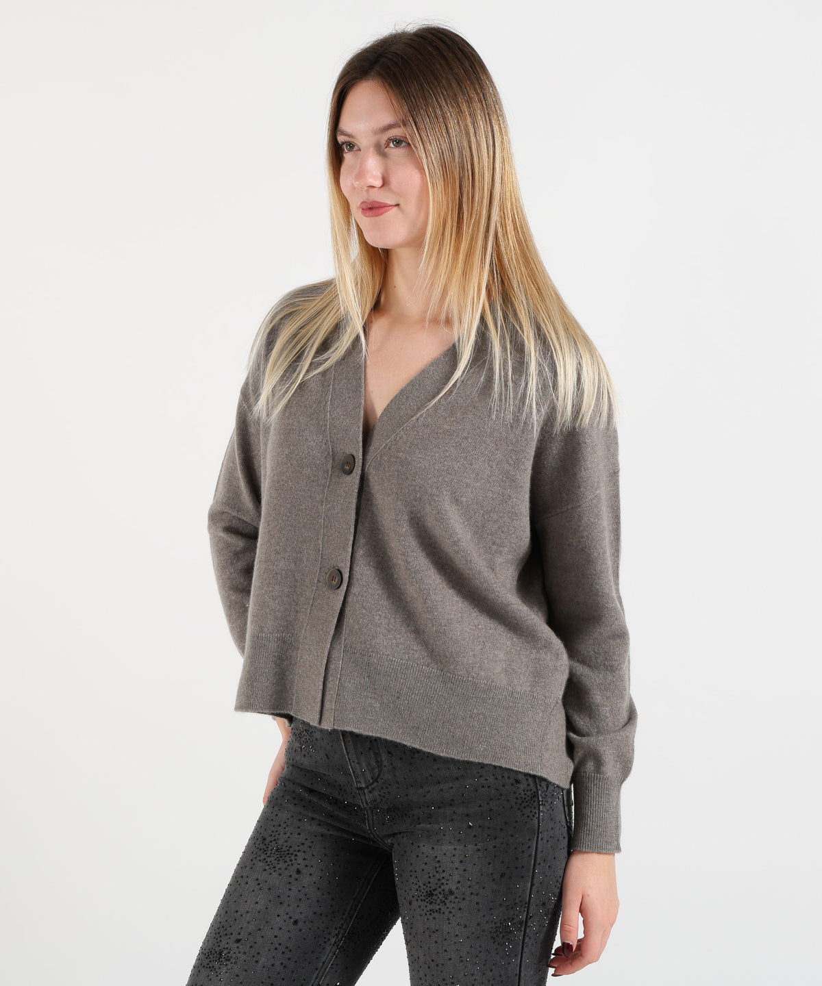 KAOS Cardigan due bottoni