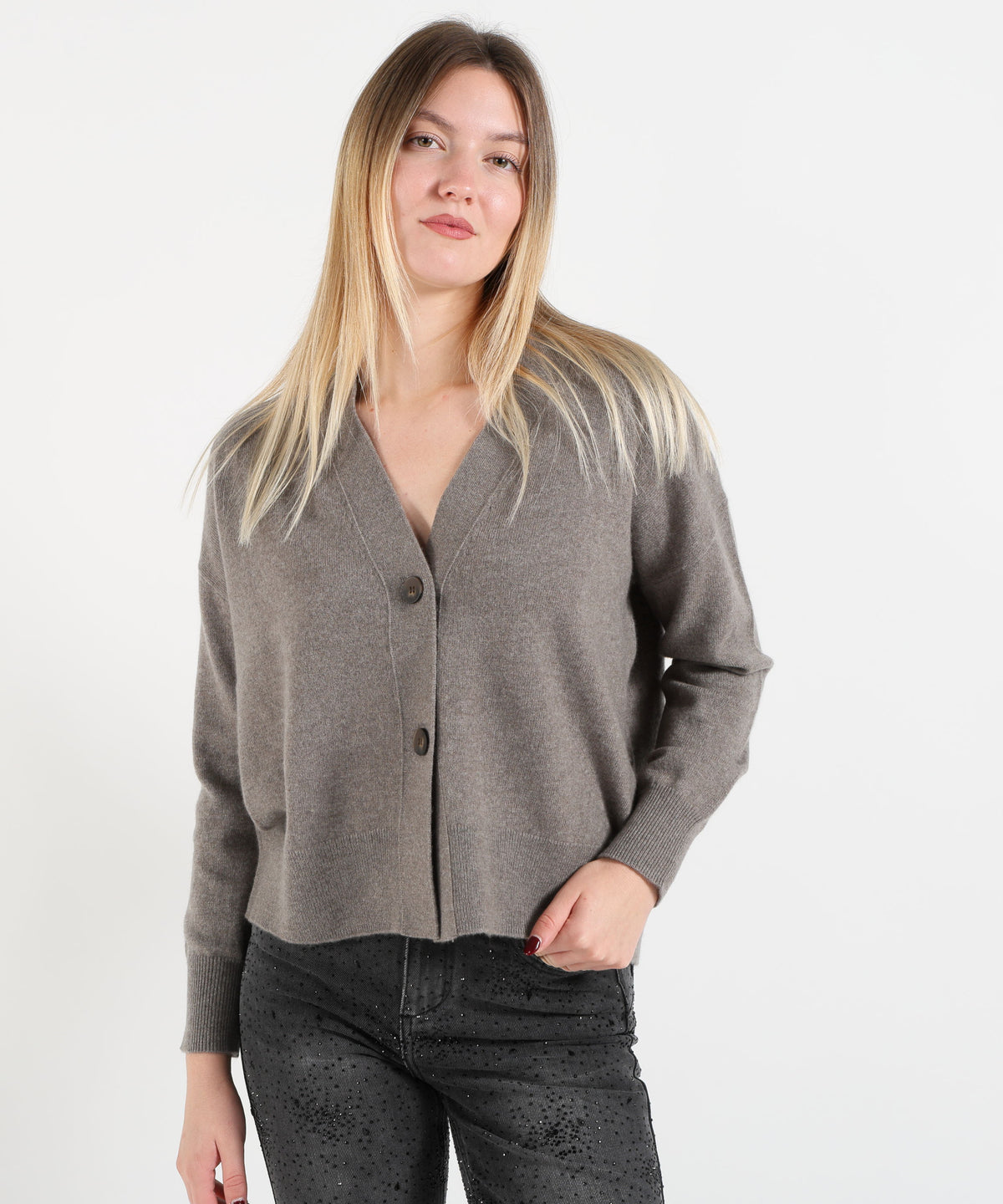KAOS Cardigan due bottoni