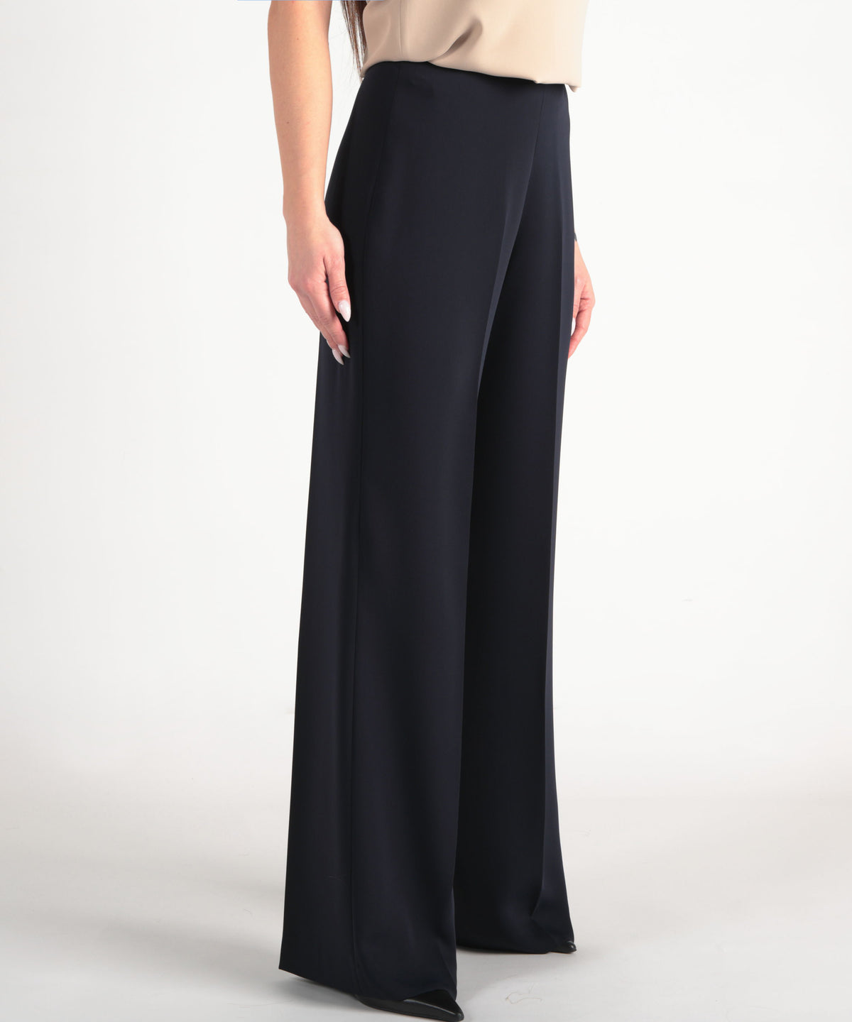 P.A.R.O.S.H. Women's Straight-Leg Cady Trousers