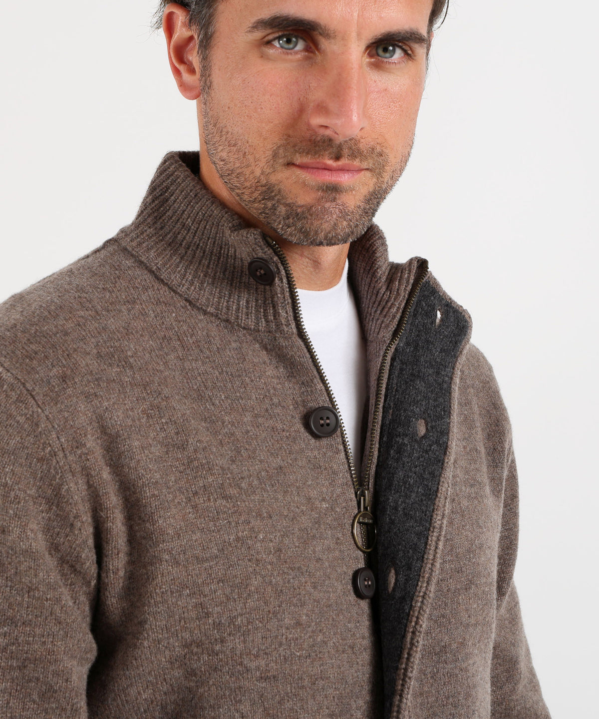 BARBOUR essential patch zip
