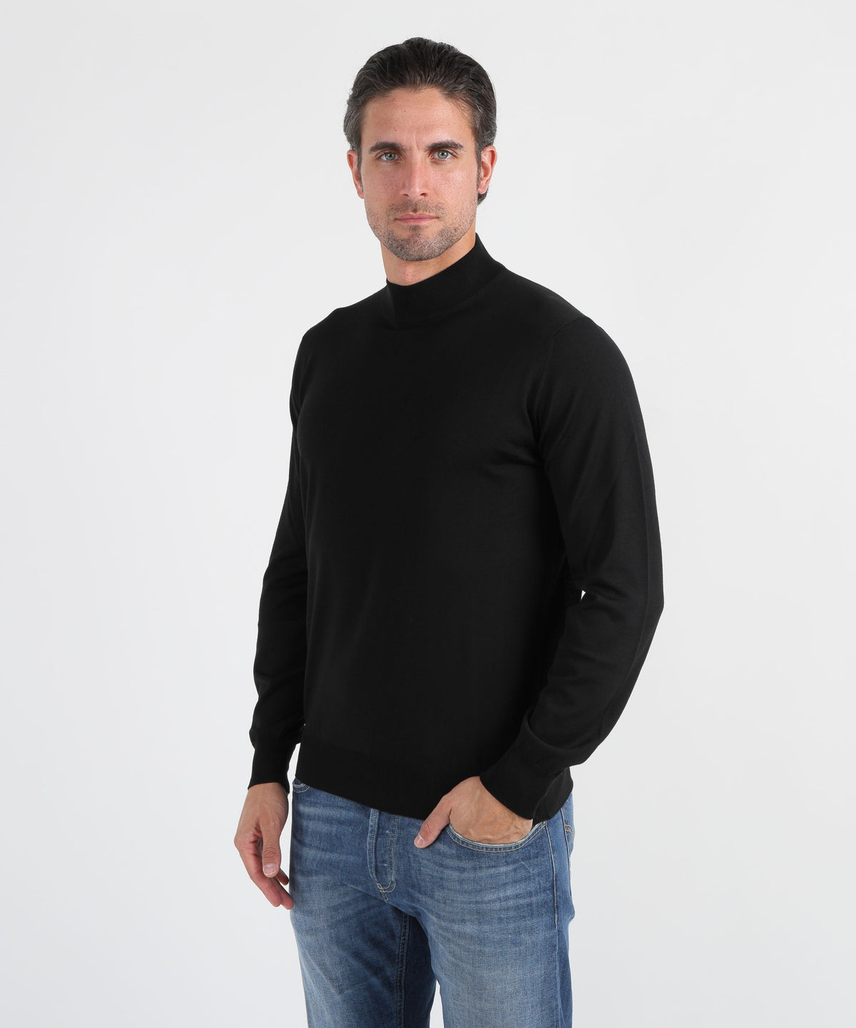 Knitwear FILIPPO DE LAURENTIIS sweater Nero | FILIPPO DE LAURENTIIS