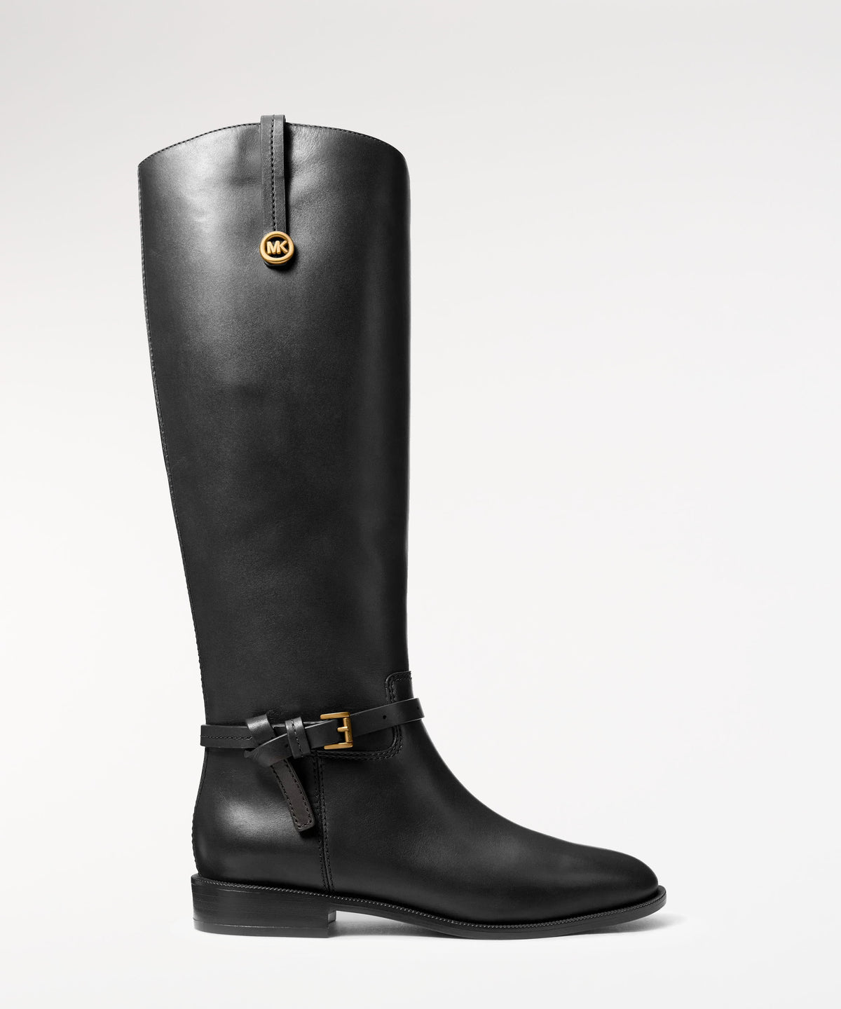 MICHAEL KORS Beverly Leather Riding Boots