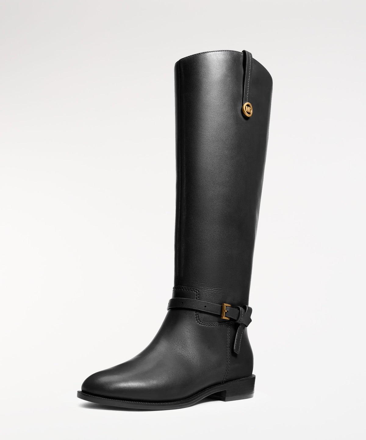 Boots MICHAEL KORS Beverly Leather Riding Boots Nero | MICHAEL KORS