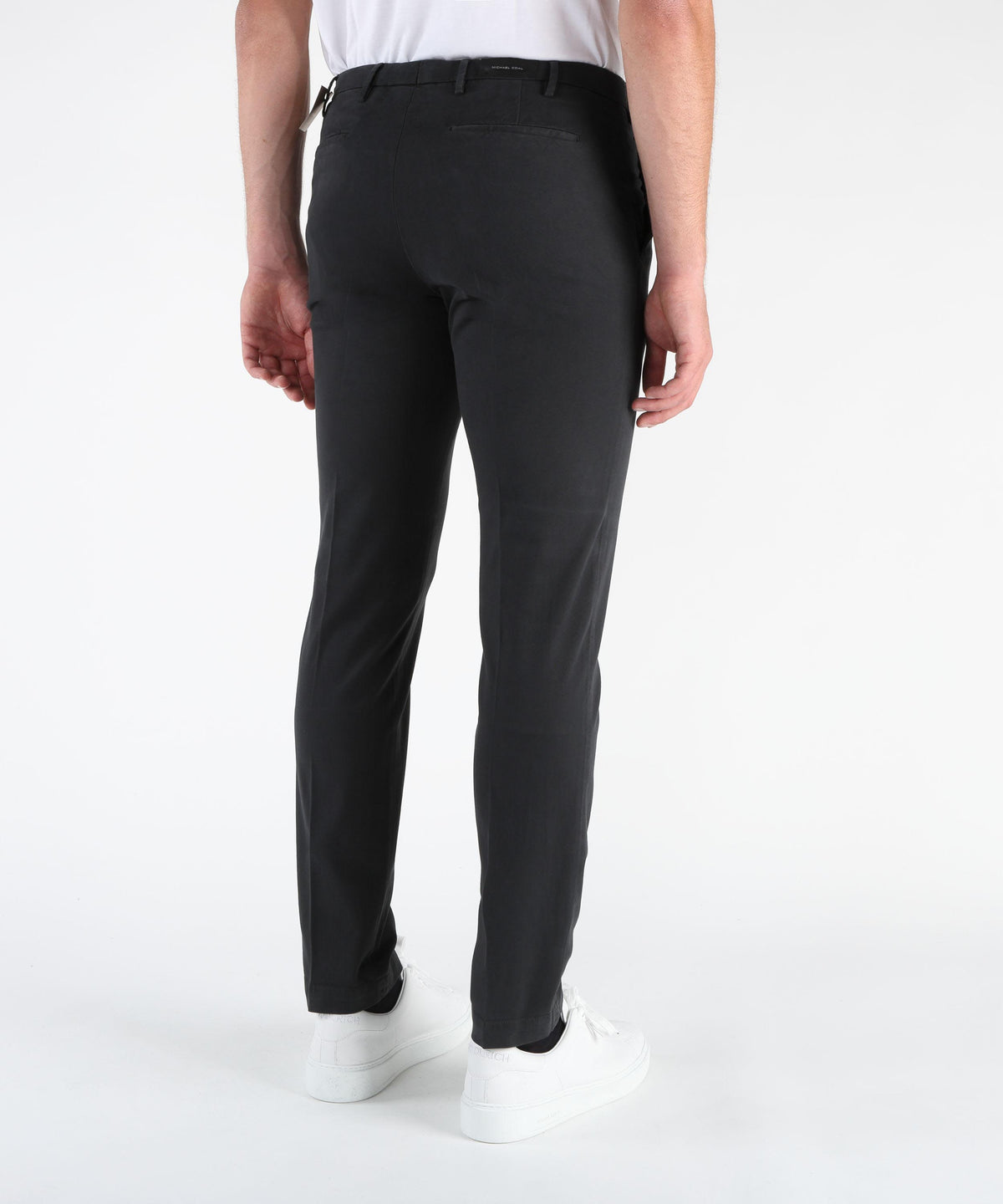 Trousers MICHAEL COAL Brad Trousers with Slant Pockets Antracite | MICHAEL COAL
