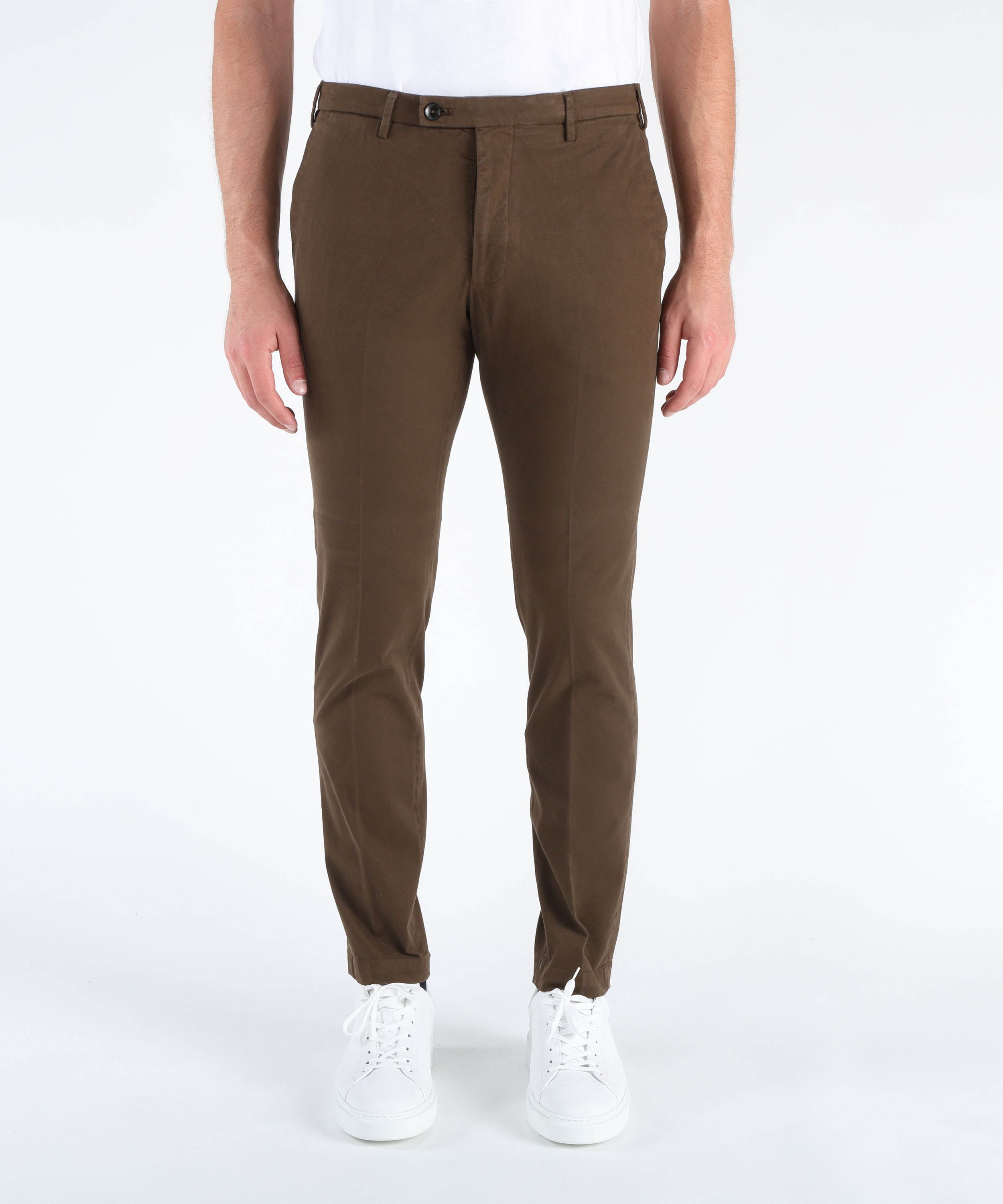 Pantaloni MICHAEL COAL Pantalone Brad tasca america Cacao | MICHAEL COAL