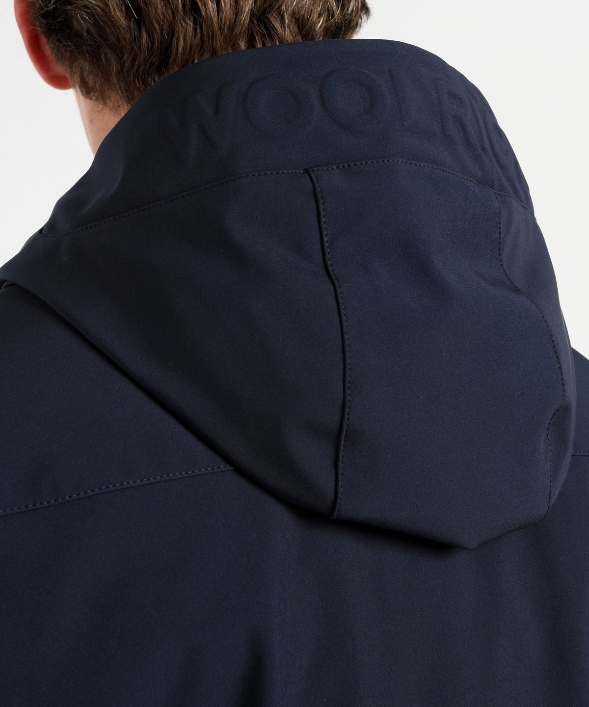 Jackets WOOLRICH Pacific Softshell Hooded Jacket Blu | WOOLRICH