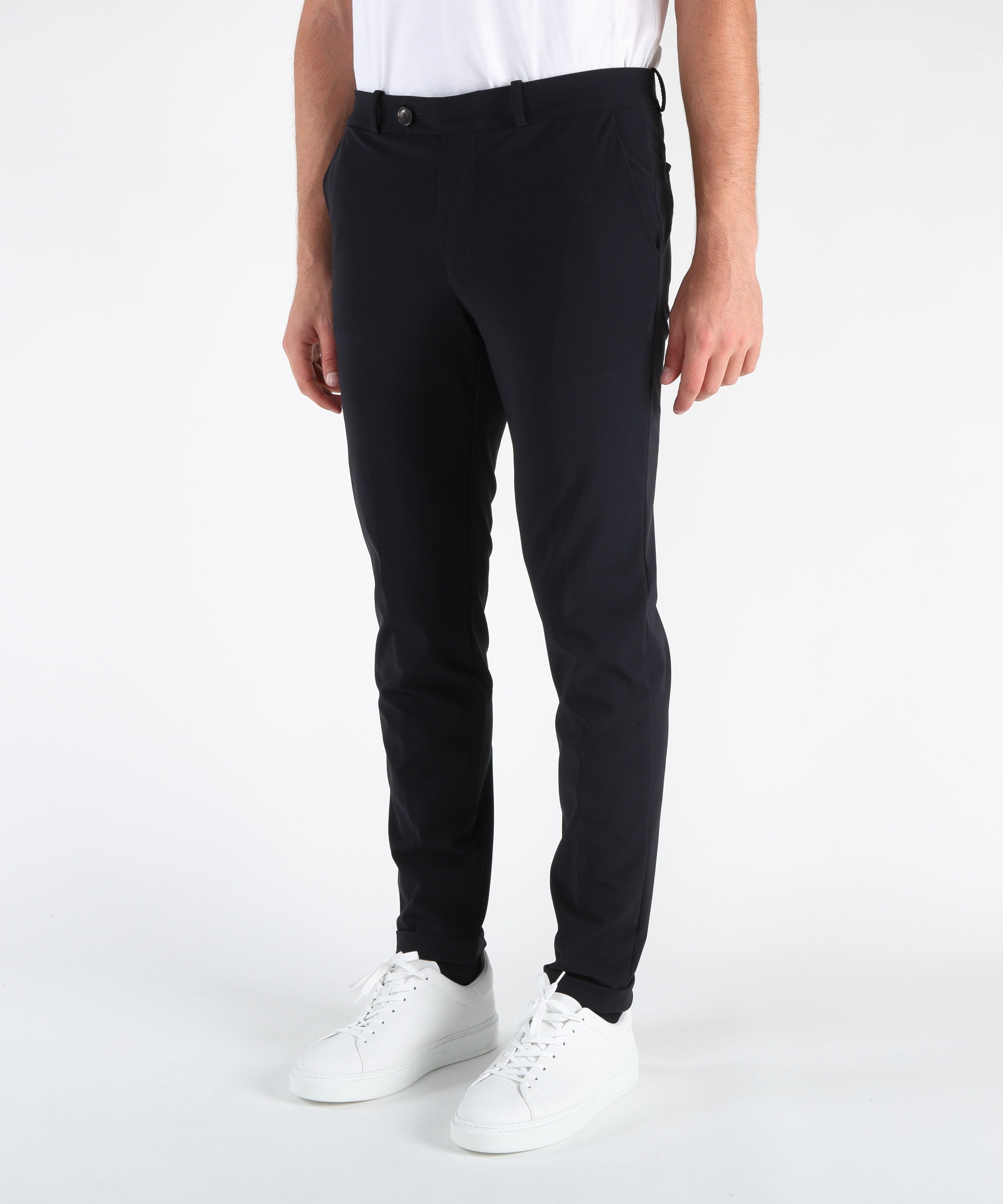 Pantaloni RRD Pantaloni slim Blu nero | RRD