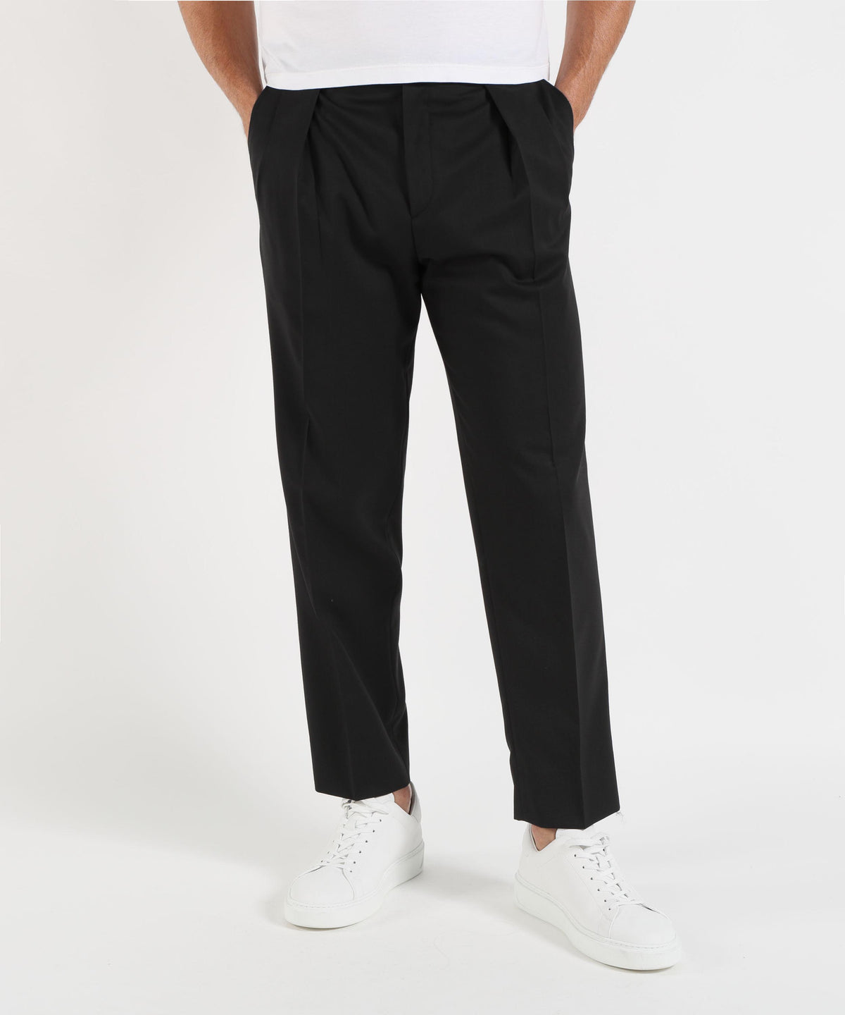 Pantaloni BRIGLIA Pantaloni in misto lana stretch Blu | BRIGLIA