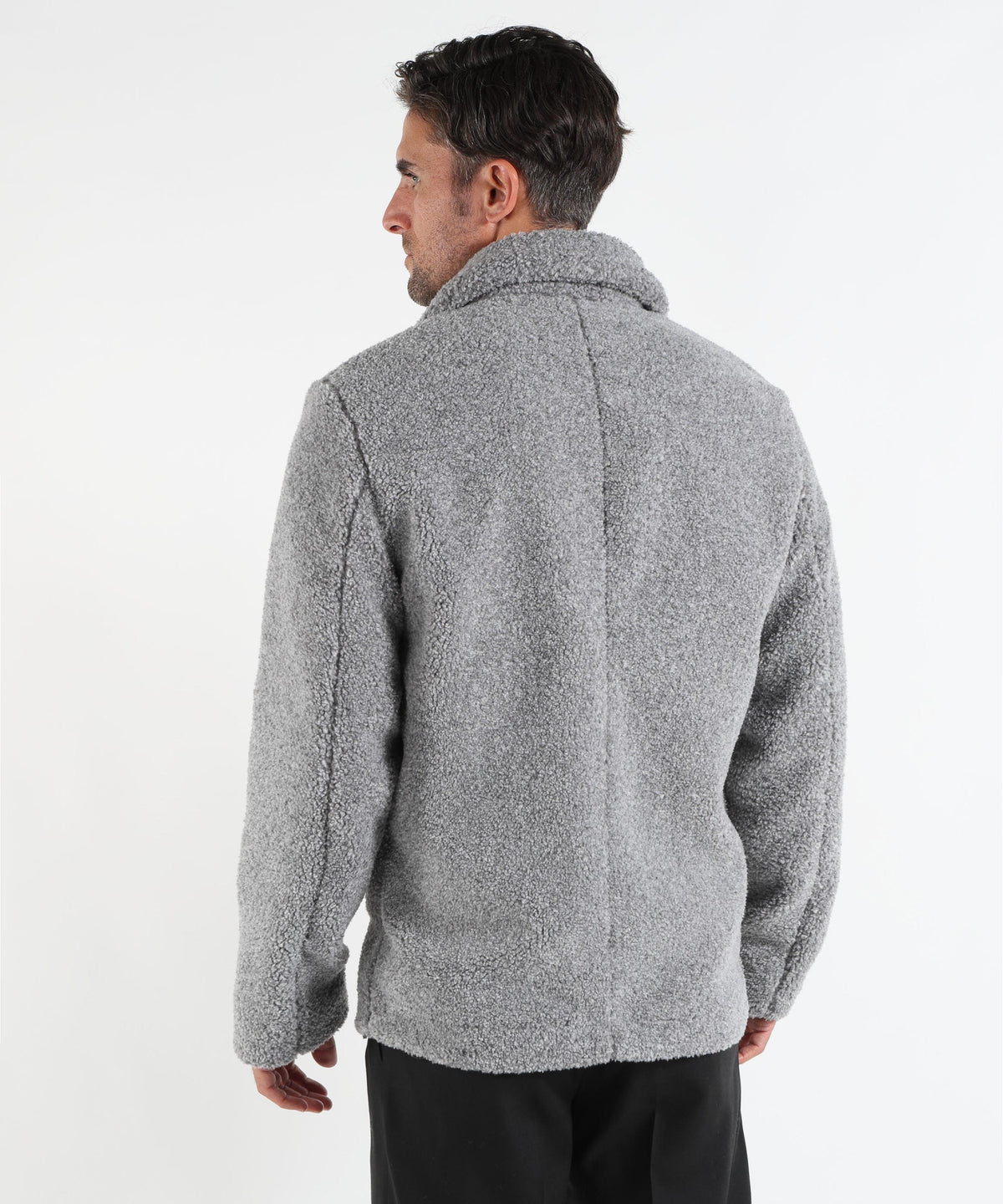 HERNO Giacca In Teddy Melange