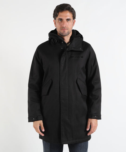 Parka ASPESI PARKA M51 IN COTONE FODERATO Blu/nero | ASPESI